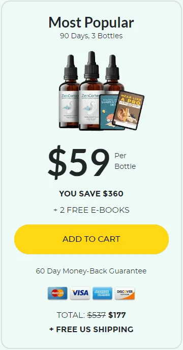 zencortex tinnitus buy
